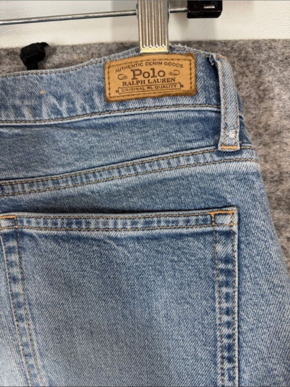 Vintage Polo Ralph Lauren Tompkins Mid Rise Skinny Jeans Light Wash Size 29 - Picture 12 of 16
